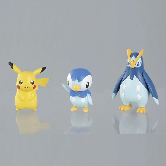 Pokemon Select Series 6 Empoleon Evolution Set Model Kit