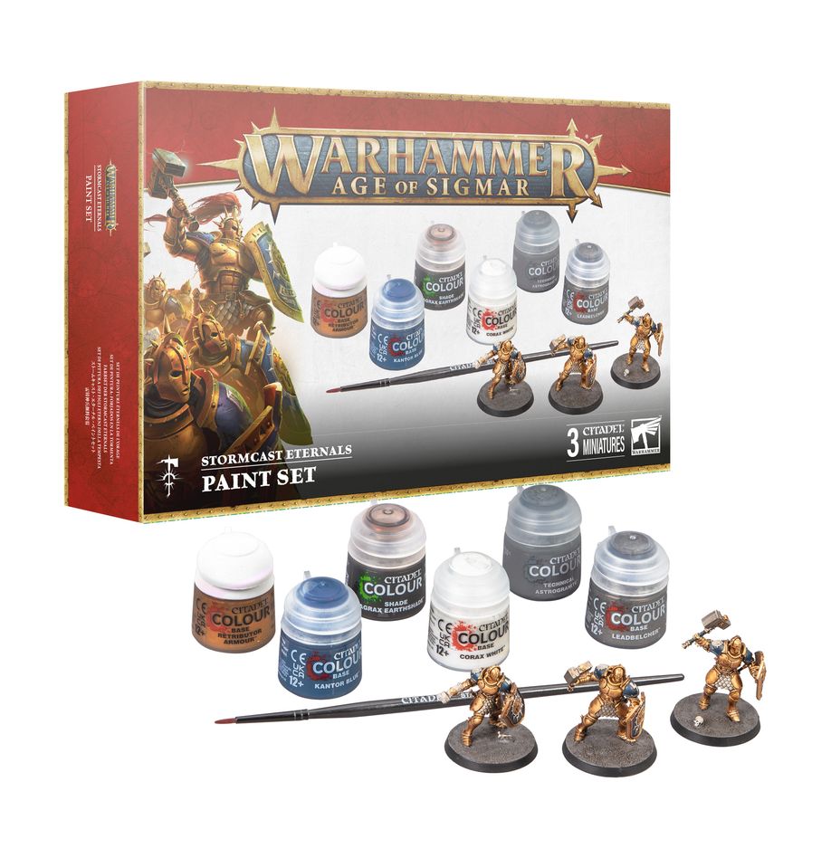 STORMCAST ETERNALS PAINTS SET