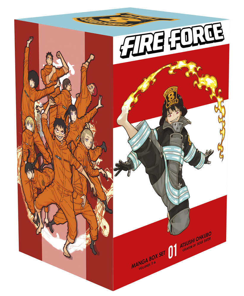 Fire Force Manga Box Set 1 (Volume. 1-6)