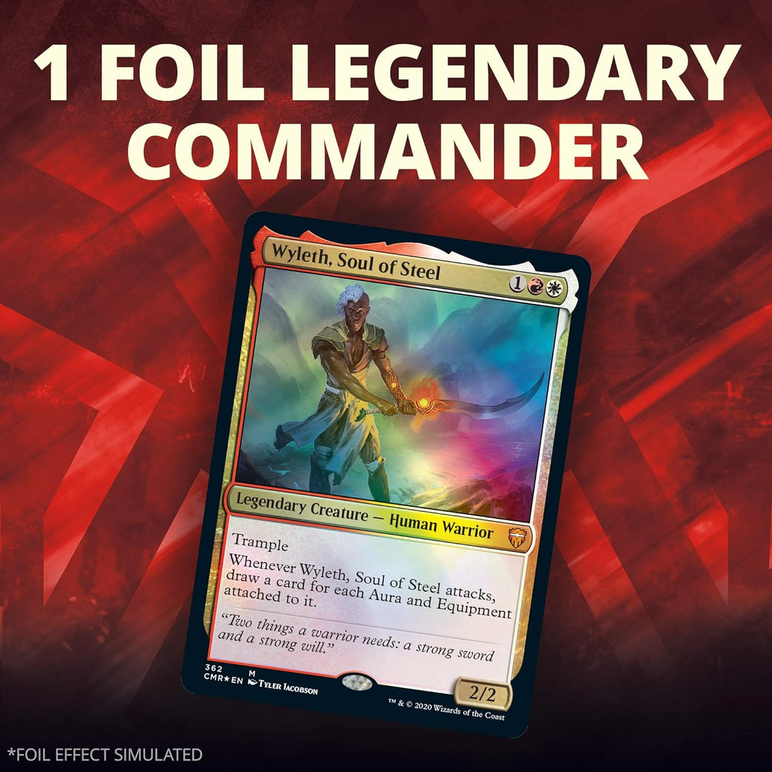 Magic: The Gathering Commander Legends – Arm for Battle | 100 Card Ready-to-Play Deck