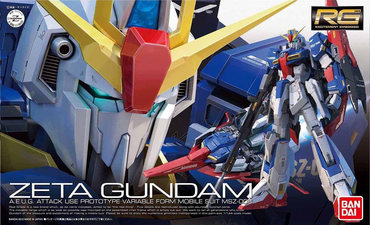 #10 Zeta Gundam RG – GunplaBox