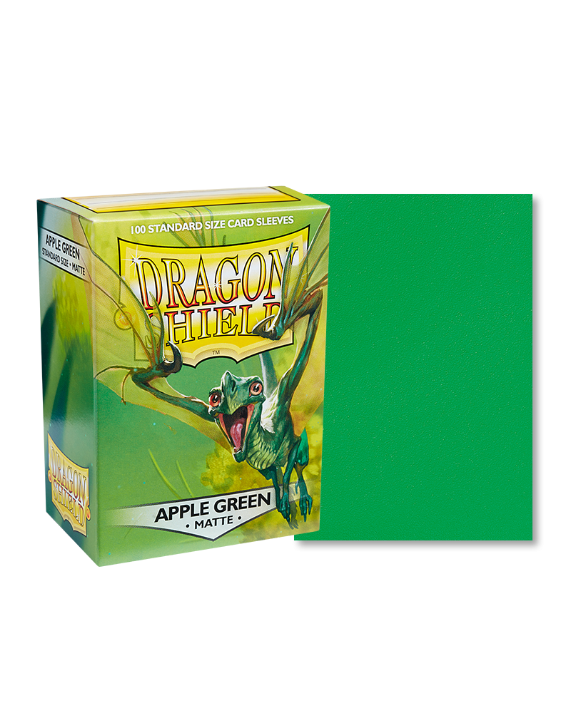 Dragon Shield Matte Apple Green 100ct