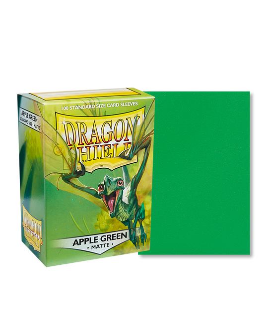 Dragon Shield Matte Apple Green 100ct