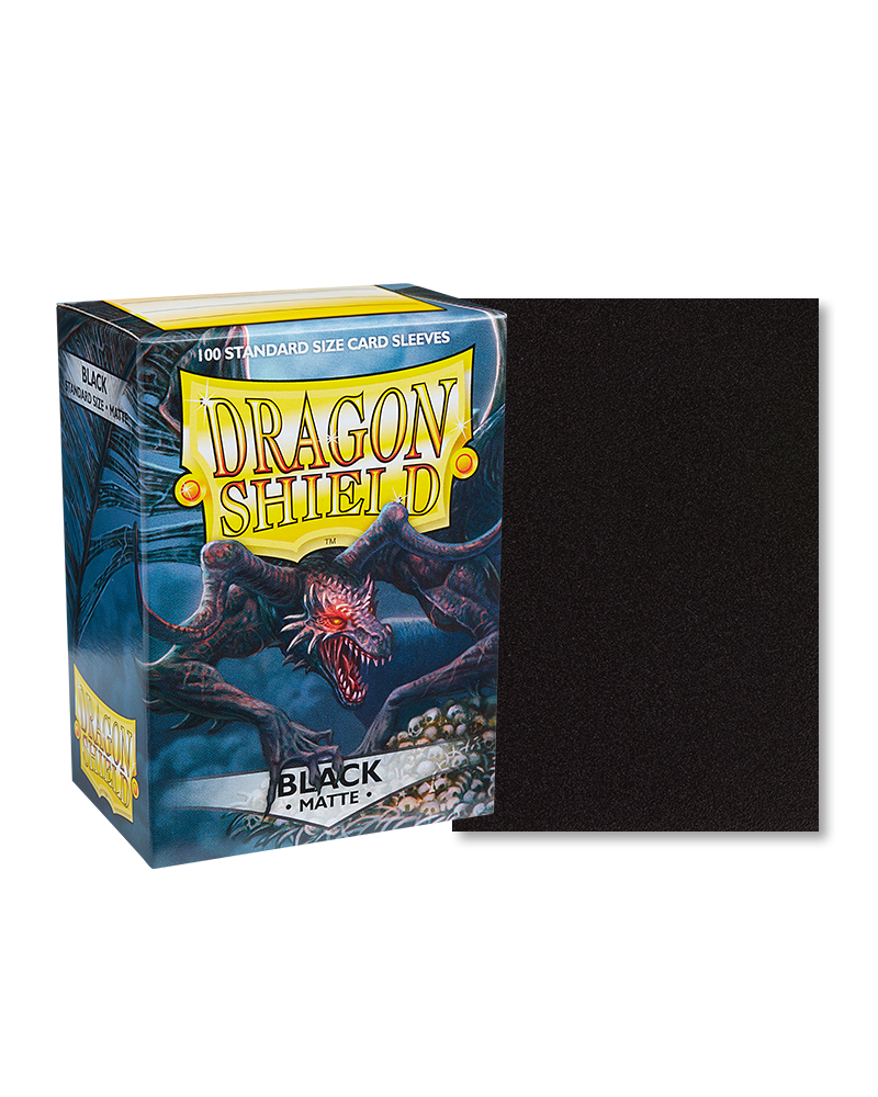 Dragon Shield Matte Black 100ct