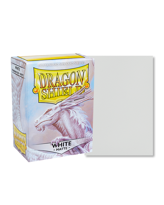 Dragon Shield Matte White 100ct