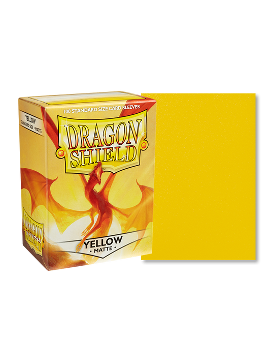 Dragon Shield Matte Yellow 100ct