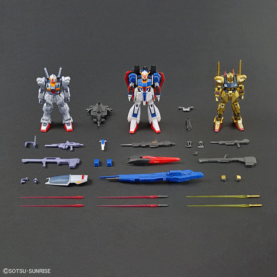 HG 1/144 THE GUNDAM BASE LIMITED ZETA GUNDAM[U.C.0088]/HYAKU-SHIKI/GUNDAM Mk-Ⅱ(A.E.U.G.) SET [GRYPHIOS WAR SPECIAL COLOR]