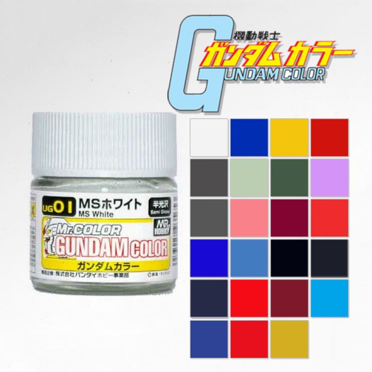 MR. GUNDAM COLOR 10ML SERIES (SEMI-GLOSS)