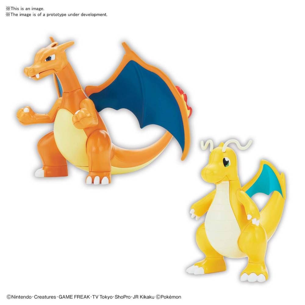 POKÉMON MODEL KIT CHARIZARD & DRAGONITE