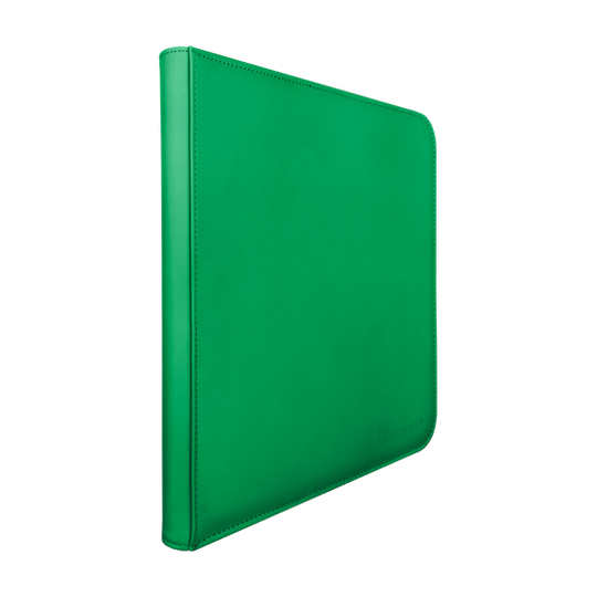 Ultra Pro E-15746 Ultra Pro-12 Pocket Zippered Pro Binder-Green,